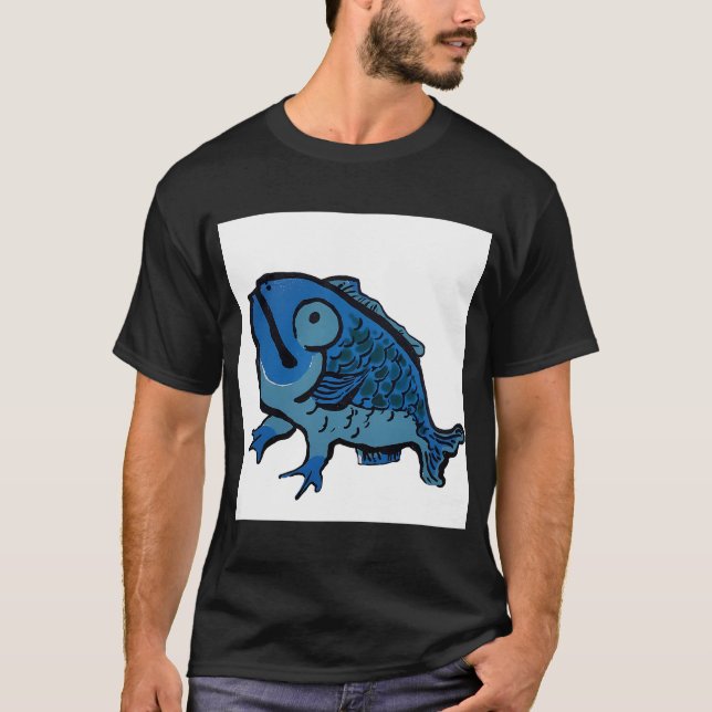 Camiseta O Peixe Sapo Feio (Frente)