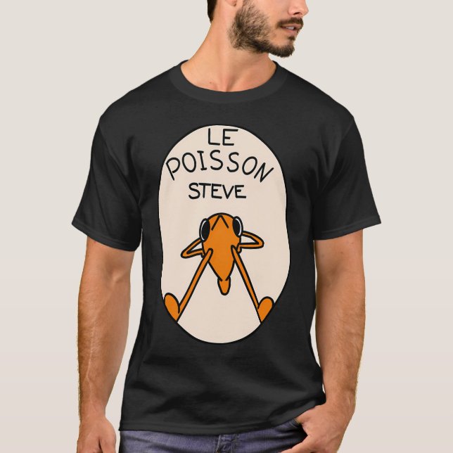 Camiseta O Peixe Steve (Frente)