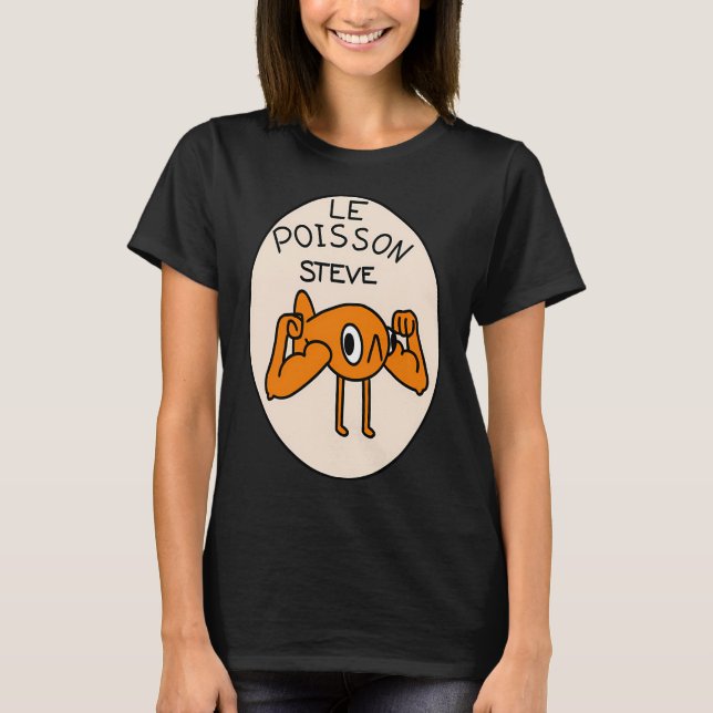 Camiseta O Peixe Steve (Frente)