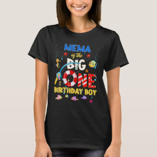 Camiseta Ó Peixe Um Mema De Aniversário Do Garoto De Aniver