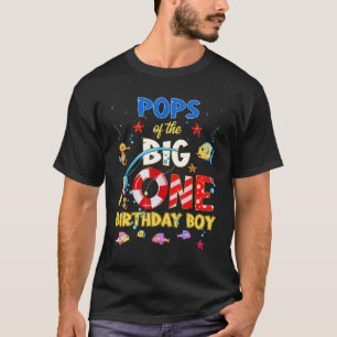 Camiseta Ó Peixe Um Pop De Aniversário Do Garoto De Anivers