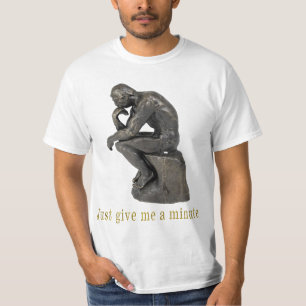 Camiseta o pensador