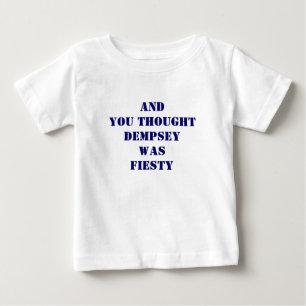 Camiseta O pensamento Dempsey de AndYou era fiesty