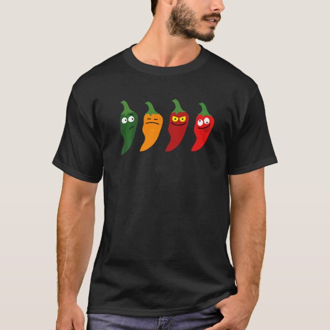 Camiseta O Pepper Horrível Habanero (Frente)