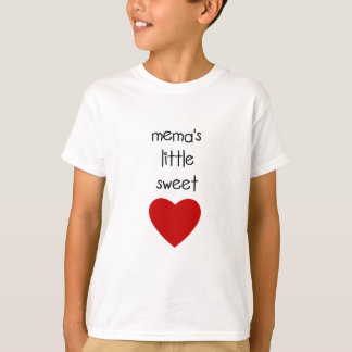 Camiseta O Pequeno Coração Doce de Meme