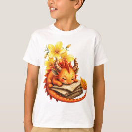 Camiseta O Pequeno Dragão Místico.
