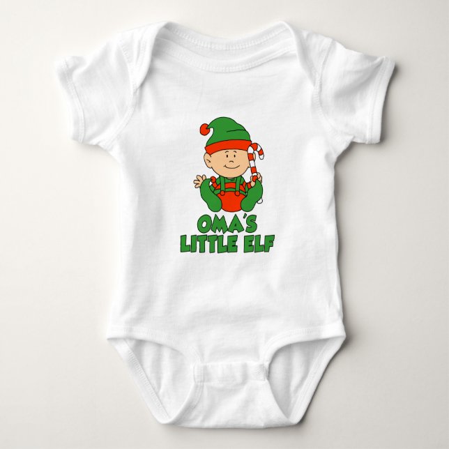 Camiseta O pequeno Elf da Oma (Frente)