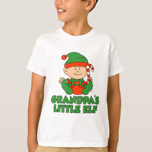 Camiseta O pequeno Elf do vovô