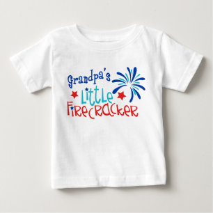 Camiseta O Pequeno Firecracker do Vovô