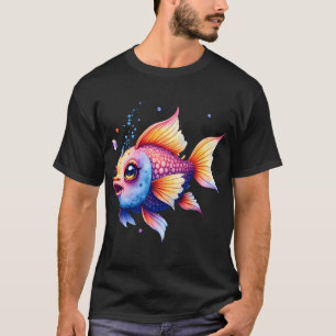 Camiseta O Pequeno Nadador de Sonhos - Uma Fantasia Caprich