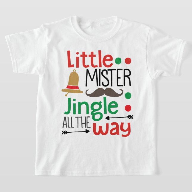 Camiseta O Pequeno Senhor Jingle até o Natal (Postura )