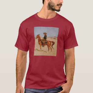 Camiseta O perfurador de Frederic Remington (1895)