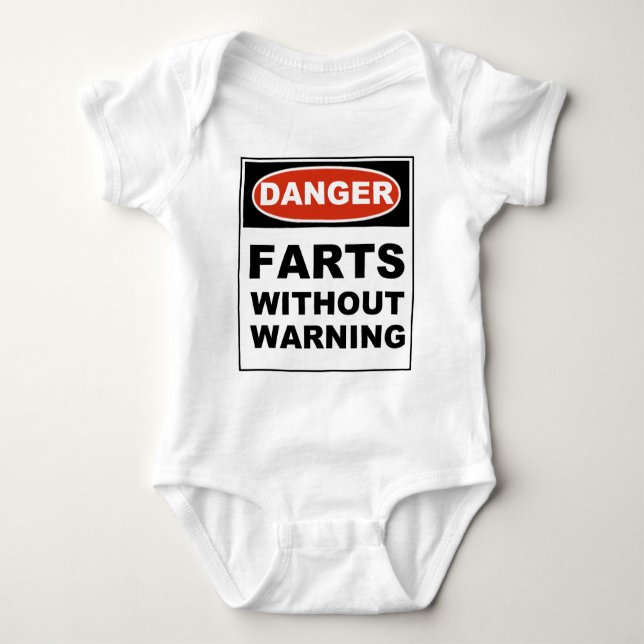 Camiseta O perigo Farts sem advertir (Frente)