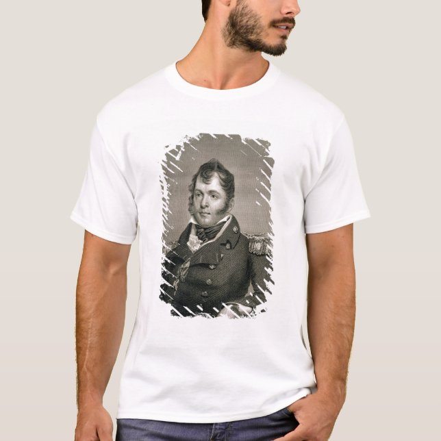 Camiseta O perigo Perry de Oliver do comodoro (1785-1819), (Frente)