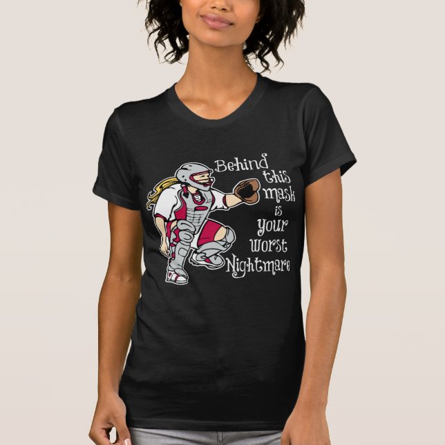 Camiseta O pesadelo o mais mau, red2 (Frente)