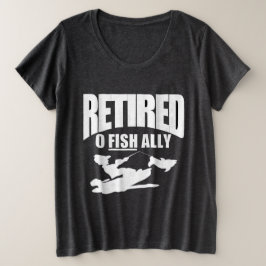 Camiseta O pescador retira-se do trabalho