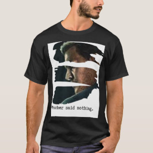 Camiseta O pesquisador não disse nada - perfil rasgado
