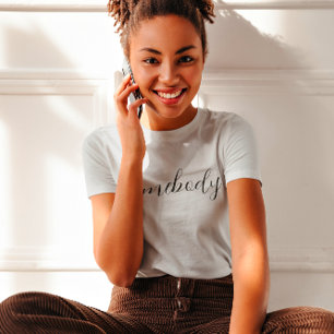 Camiseta O pessoal apresenta o trabalho desde a residência