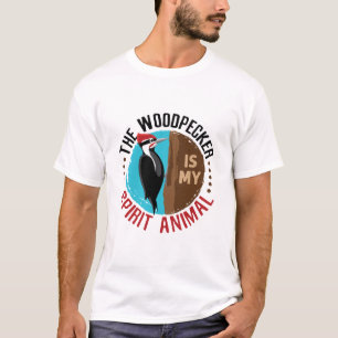 Camiseta O Pica-Pau é o meu Animal Espírito