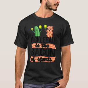 Camiseta O Pickleball É O Bacon Do Pai Da Bola De Picles Es