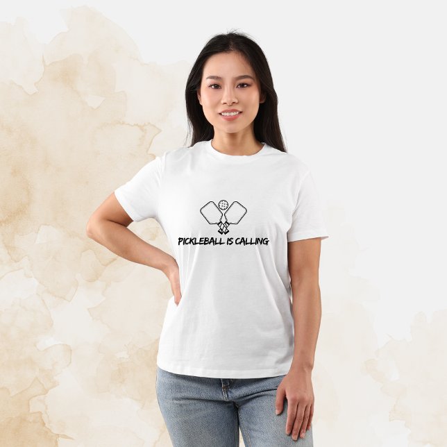 Camiseta O Pickleball Está Chamando  (Criador carregado)