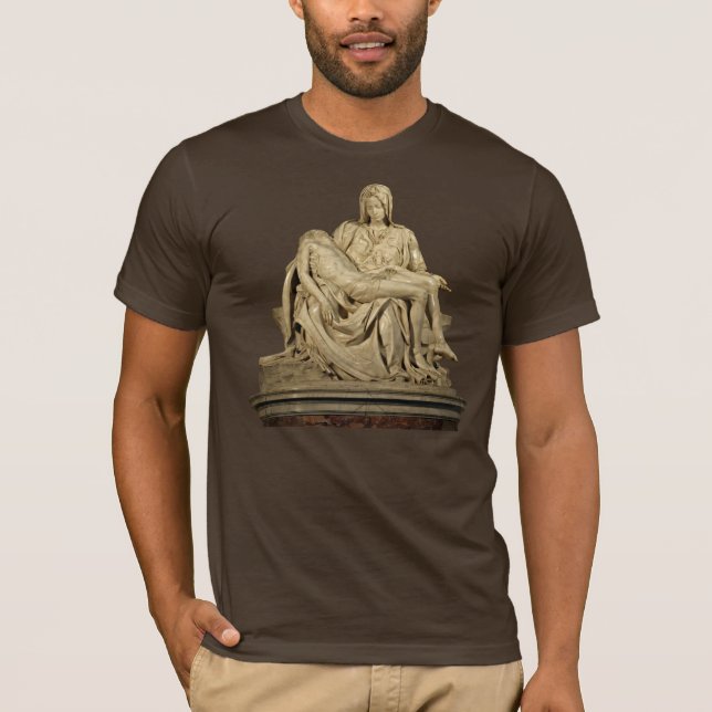 Camiseta O Pieta de Michelangelo (Frente)