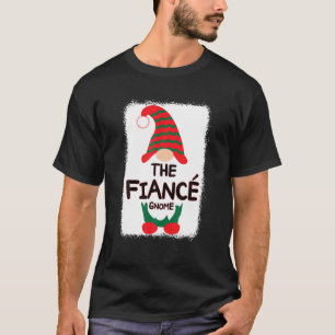 Camiseta O pijama de Natal da Família Fiance Gnomo