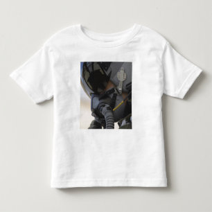 Camiseta O piloto senta-se em seu A-10 raio II