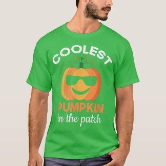 Camiseta O Pimpkin Mais Frio No Patch - Meninas Hallowee