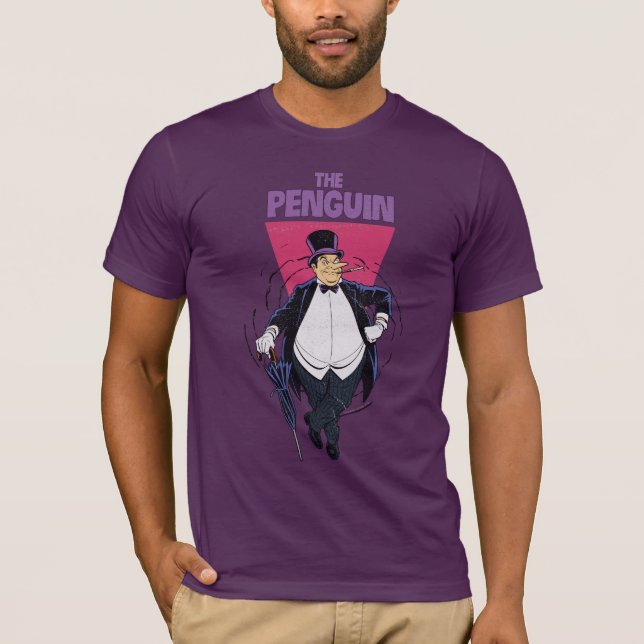 Camiseta O pinguim - Gráfico em desgosto (Frente)