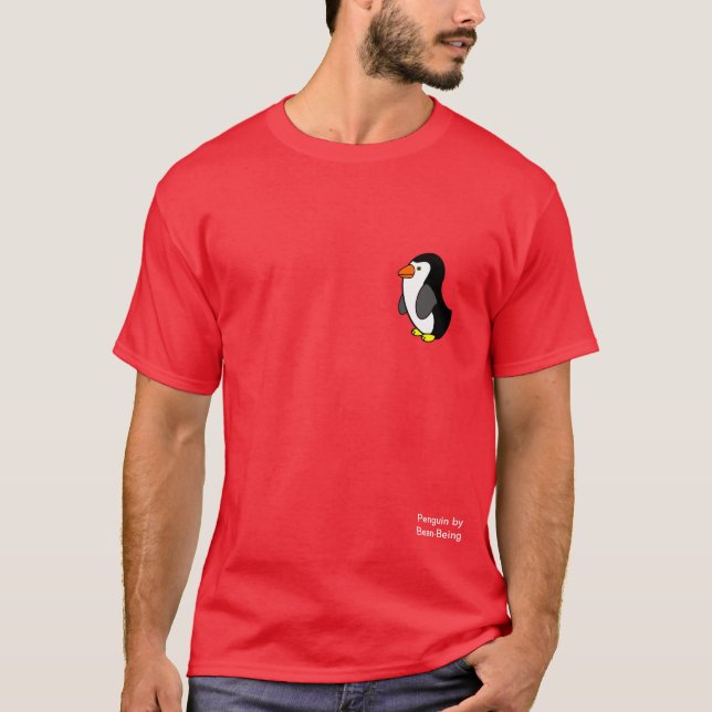 Camiseta O pinguim solitário (Frente)