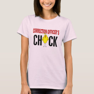 Camiseta O pintinho de oficial de correções