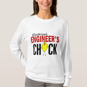 Camiseta O pintinho do engenheiro electrotécnico