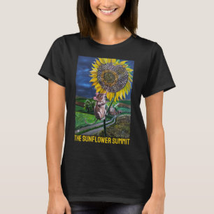 Camiseta O Pintura do Cume do Girassol por Alfred Fox