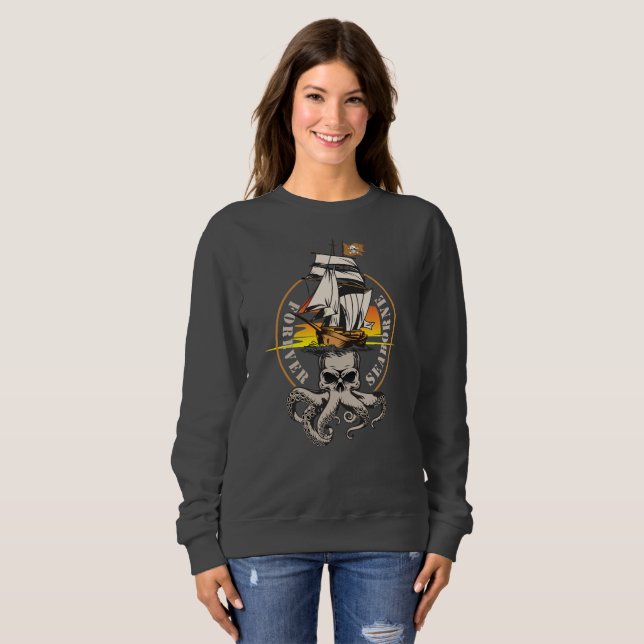 Camiseta O Pirata de Seaborne | Mulheres (Frente Completa)