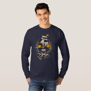 Camiseta O Pirato de Seaborne   Capa longa masculina