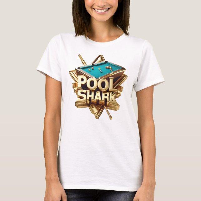 Camiseta O Piscina Shark Champion (Frente)