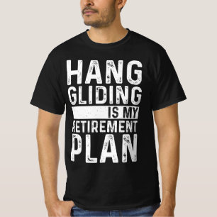Camiseta O Planeta de Asa Delta É Meu Plano de Aposentadori
