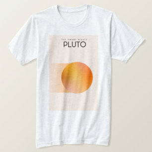 Camiseta O planeta Pluto do anão
