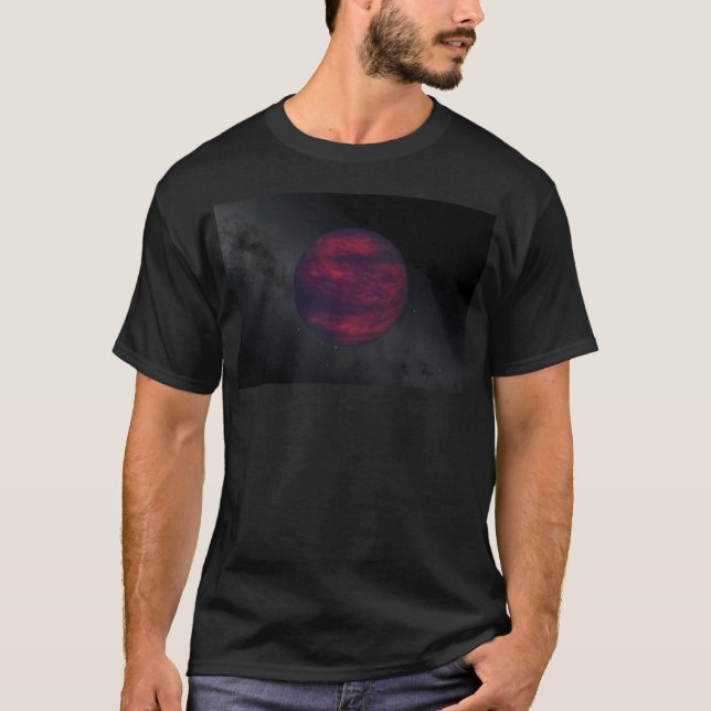 Camiseta O Planeta Roxo Andando (Frente)