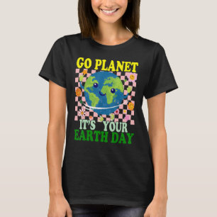 Camiseta O planeta Terra do Dia da Ira É o Dia da Terra das