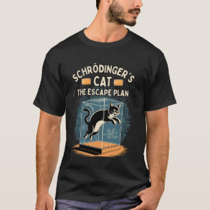 Camiseta O Plano de Fuga do Gato de Schrödinger Amante da F