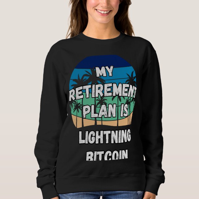 Camiseta O Plano de Retirada do Lightrate Crypto My Retirem (Frente)