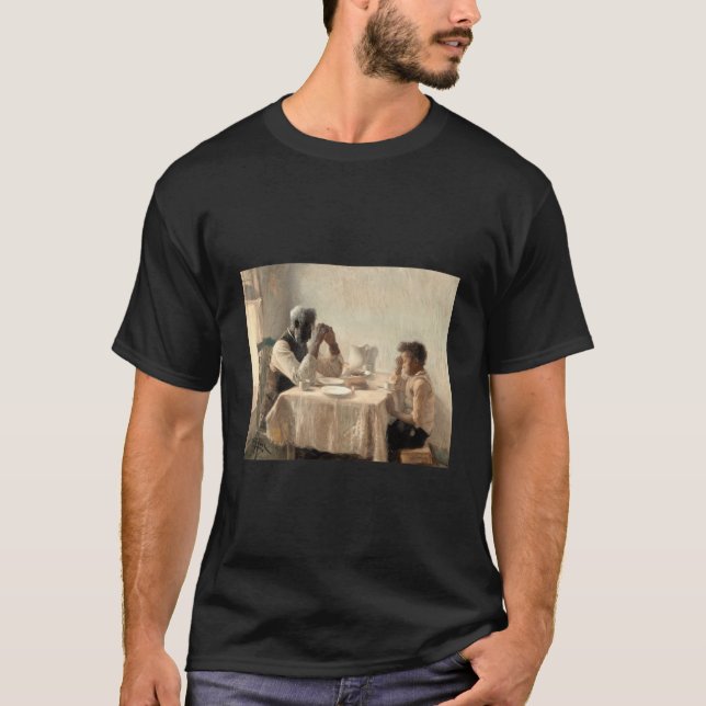 Camiseta O Pobre Tanner de agradecimento (Frente)