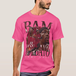 Camiseta O Poder Clássico De Bam Adebayo Miami
