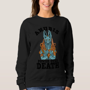 Camiseta O Poder De Anubis Sobre A Morte De Deus Da Arqueol