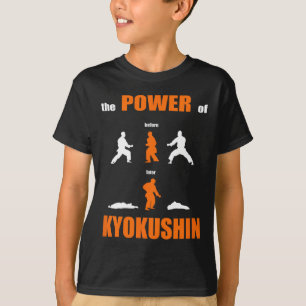 Camiseta O Poder De Kyokushin Proud Karate Design Para Kar