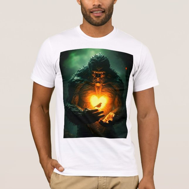 Camiseta "O Poder do Amor: Corpo e Emoção." (Frente)