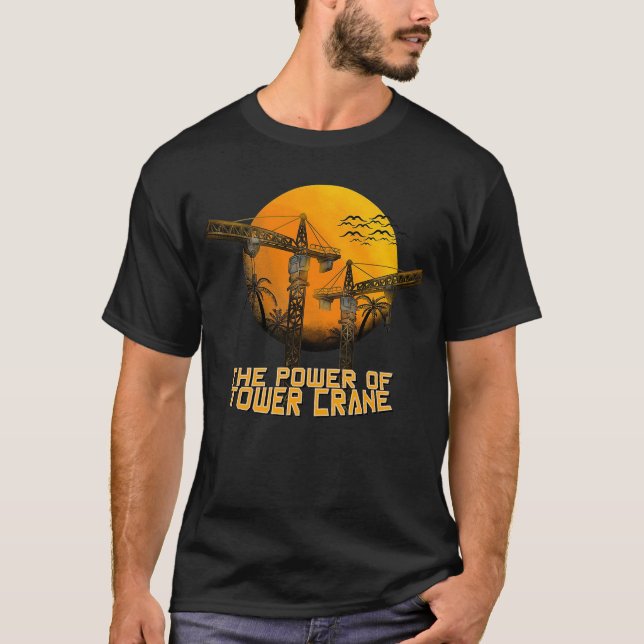 Camiseta O Poder Do Crane Torre (Frente)