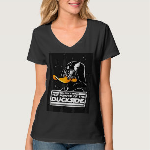 Camiseta O Poder Do Gráfico De Diversão Do Pato